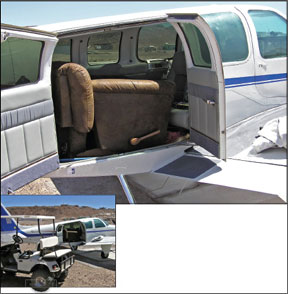 Beechcraft A36s Interior Cabin