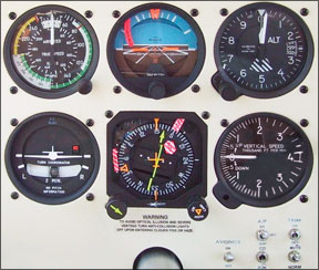 Turn and Bank Aircraft Instrument Gauge Indicator A1139-6 Part