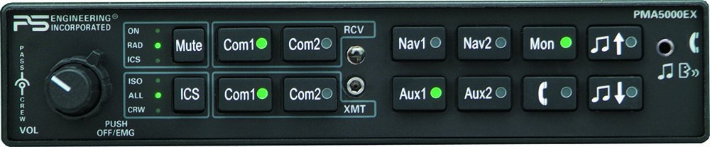 PS Engineering PMA5000EX control interface