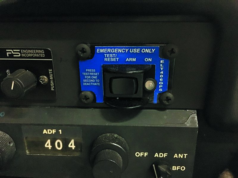 aircraft GPS control head