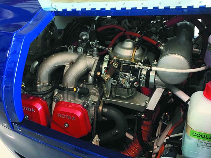 tecnam astore 115-HP Rotax 912 engine