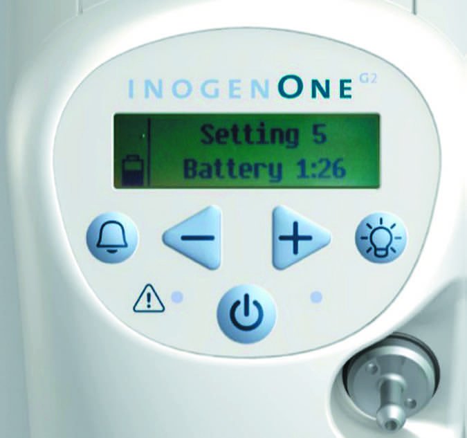 Inogen Control Panel 