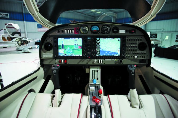 DA40 Cockpit