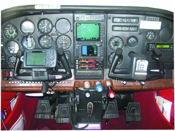 Cessna U 206G  Control Lock 