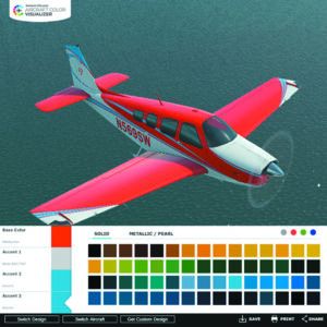 aircraft color visualizer